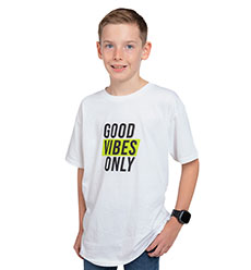 Youth L - Good Vibes Only T-Shirt