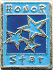 Honor Star Pin