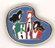 Girls Only Club Family Relationships Unit Pin