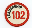 Leadership 102 Merit Patch (Red)