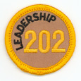 Leadership 202 Merit Patch (Gold)
