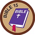 Bible Merit #15 (Brown)