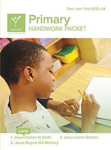 Primary Handwork Packet Winter